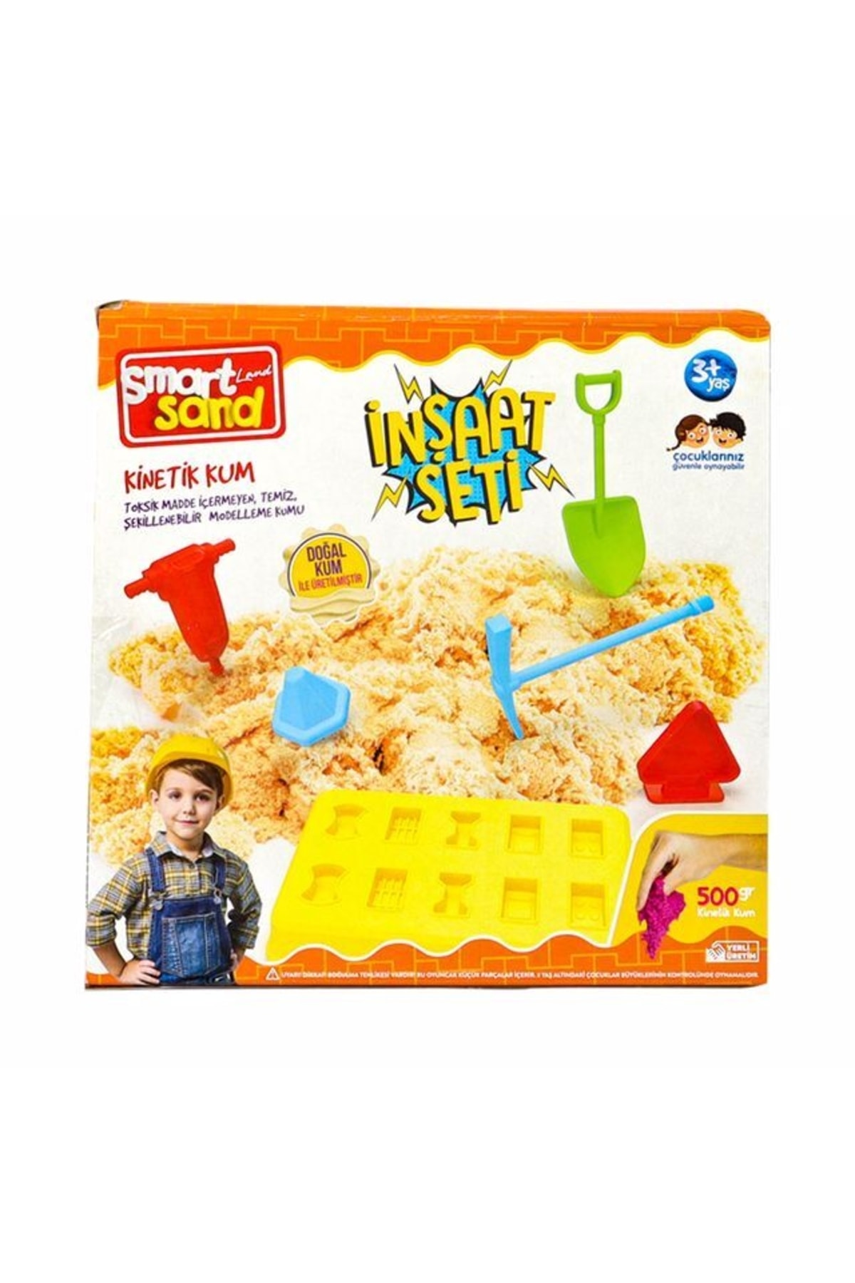 Inşaat Seti Kinetik Kum Kutusu - 500 Gr
