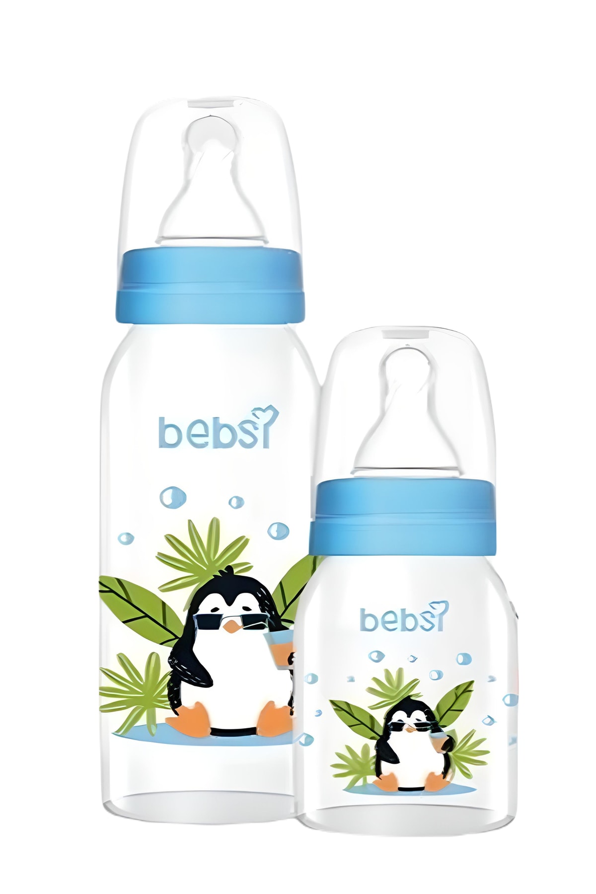 Cam Biberon Seti Mavi 250 Ml +125 Ml