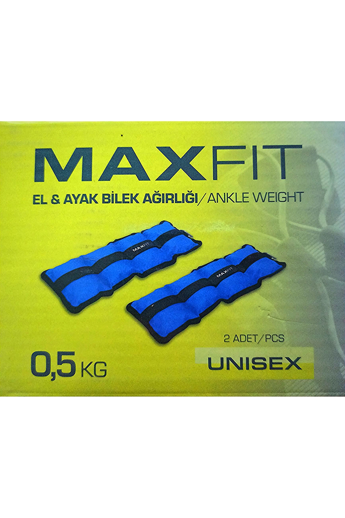 Kas Geliştirici El Ve Ayak Bilek Ağırlığı 0.5 Kg 2 Adet MAXFIT